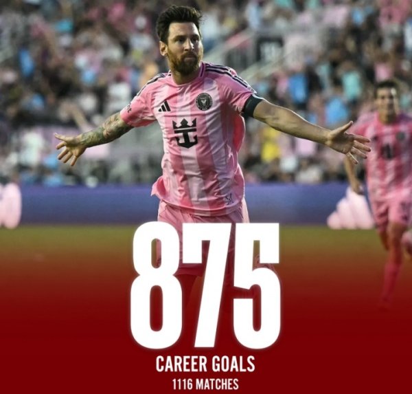 不远了！38岁梅西生涯已轰875球389助，距900+400还差25球11助！