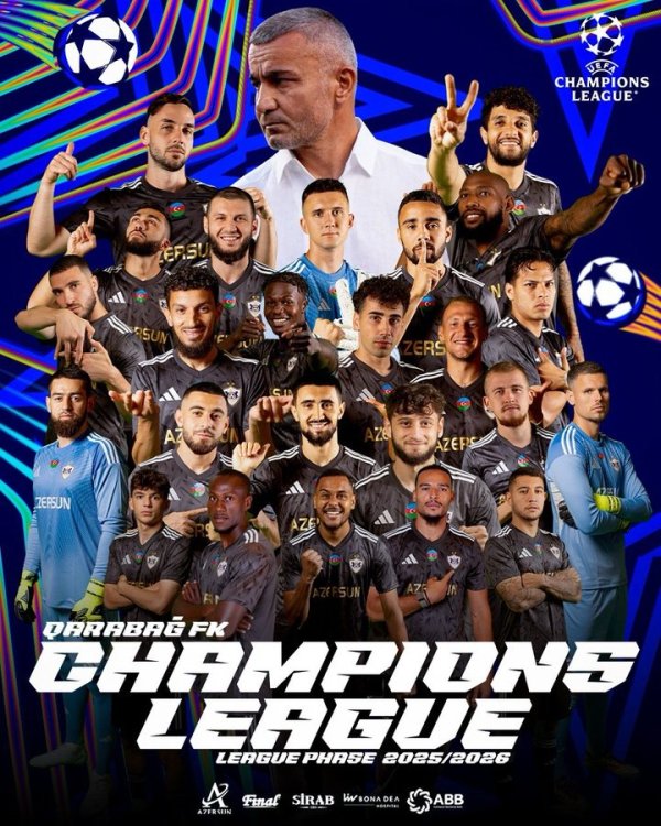 附加赛两局  5-4胜费伦茨瓦罗斯，卡拉巴赫队史第二次进欧冠正式比赛