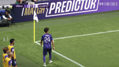 差点0-2！加藤陆次树近在咫尺的射球  中横梁，海港逃过一劫