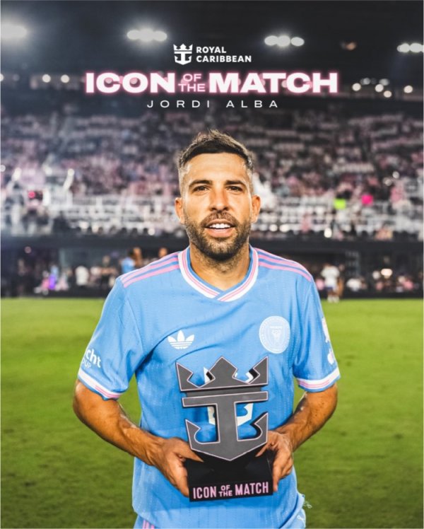 连进两球！阿尔巴当选迈阿密国际VS新英格兰革命全场最佳球员