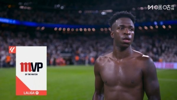 维尼修斯：很高兴在伯纳乌主场作战  再次获胜，我竞技状态  很好希望继续保持