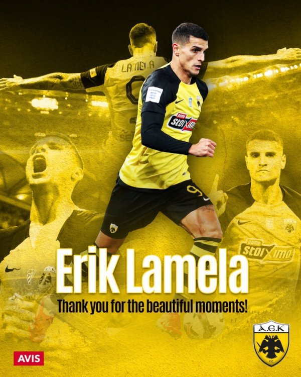 退役！33岁拉梅拉官宣与雅典AEK解约，将退役加入塞维利亚指导教练员组