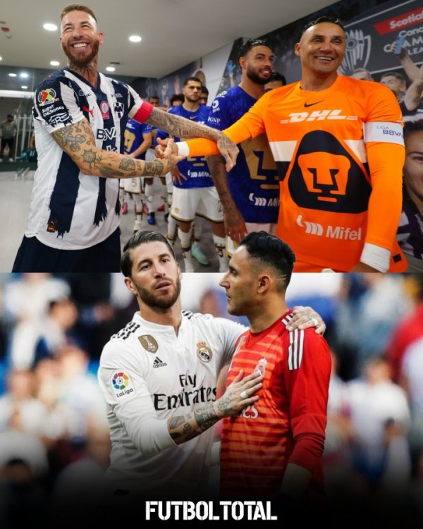 美凌格泪目！39岁拉莫斯点射攻破38岁纳瓦斯古代足球    门  ，昔日的巅峰期  组合