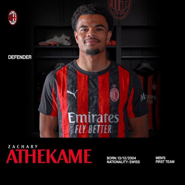 瑞士主帅谈米兰新援阿特卡梅：很有潜力，我一直在关注他