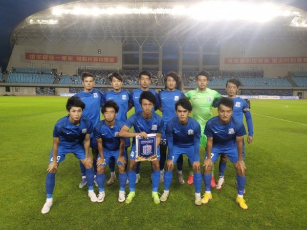 中国古代足球    青少年精英职业联赛  （U21组）第12轮：上海申花1-1大连英博